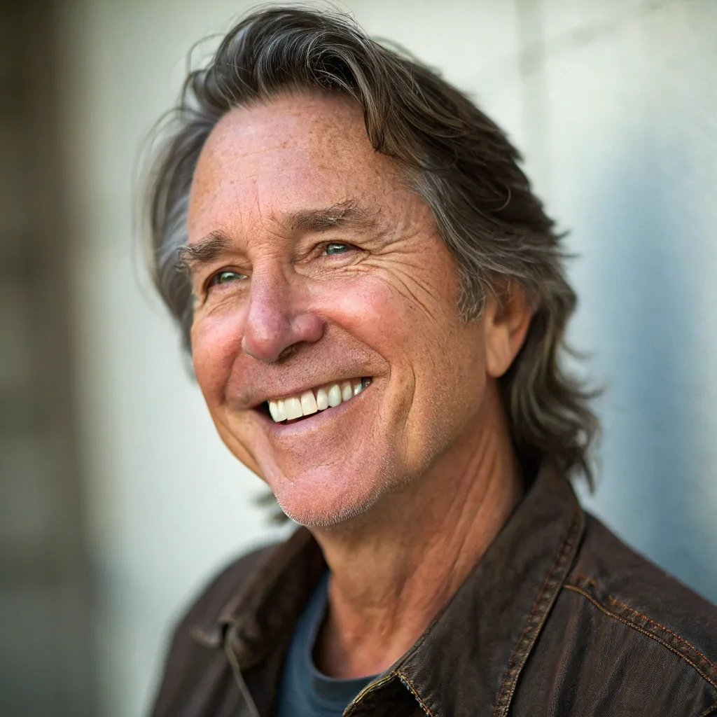 Smiling portrait of John Doe